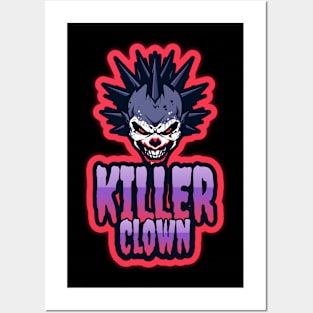 Killer Clown Posters and Art